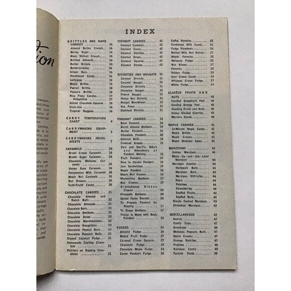 250 Ways to Make Candy Cookbook Culinary Arts Institute 15 Softcover Vintage - Picture 5 of 9
